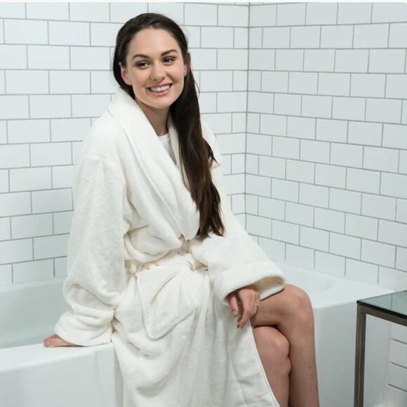 Brookstone n.a.p Ultra Plush Robe size small- medium - Picture 1 of 7
